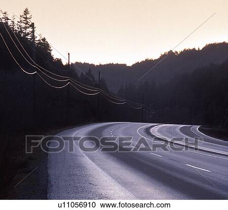 Bend in road View Large Photo Image Stock Image - Bend in road. Fotosearch
