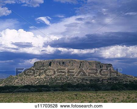 Black Mesa, Rio Grande Valley, New Mexico, USA View Large Photo Image Stock Photo - Black Mesa, Rio Grande Valley, New Mexico, USA. Fotosearch