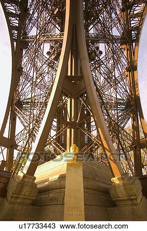 Closeup of Eiffel tower View Large Photo Image Stock Image - Closeup of Eiffel tower. Fotosearch