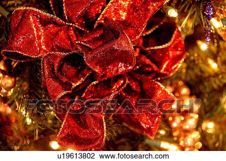 Closeup of red bow View Large Photo Image Stock Image - Closeup of red bow. Fotosearch