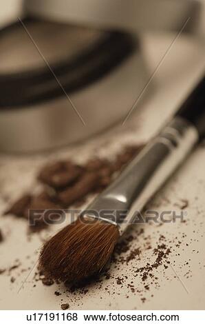Cosmetic brush View Large Photo Image Stock Photo - Cosmetic brush. Fotosearch