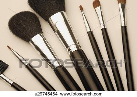 Picture - Cosmetic brushes. Fotosearch