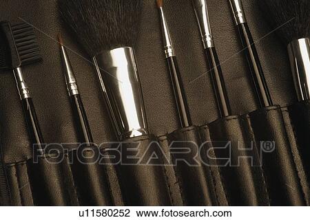 Cosmetic brushes View Large Photo Image Stock Image - Cosmetic brushes. Fotosearch