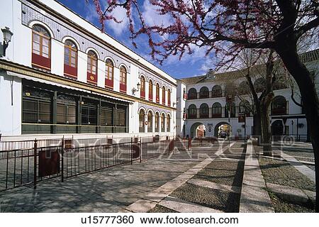 Stock Image - Exterior of building . Fotosearch