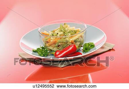 Fresh pasta salad View Large Photo Image Stock Image - Fresh pasta salad. Fotosearch