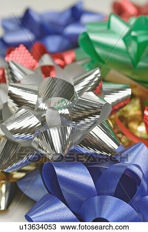 Stock Image - Gift bows. Fotosearch