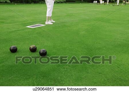 Lawn bowling View Large Photo Image Stock Image - Lawn bowling. Fotosearch
