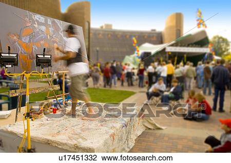 Painter at work View Large Photo Image Stock Image - Painter at work. Fotosearch