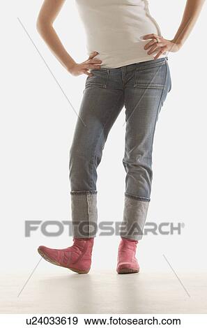 Pink boots View Large Photo Image Stock Photo - Pink boots. Fotosearch