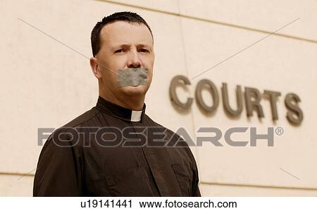 Priest not speaking View Large Photo Image Stock Image - Priest not speaking. Fotosearch