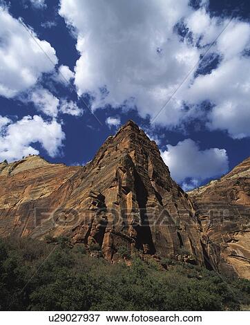 Stock Photo - Redrock cliff. Fotosearch