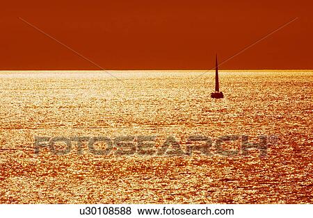 Sailboat View Large Photo Image Stock Photo - Sailboat. Fotosearch