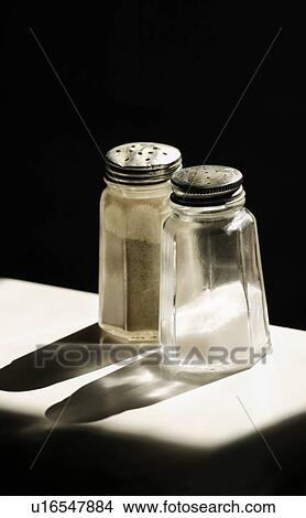 Picture - Salt and pepper shakers. Fotosearch