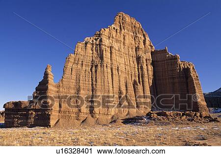 Stock Image - Sandstone formation. Fotosearch