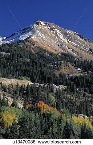 Stock Photo - Scenic autumn mountain. Fotosearch
