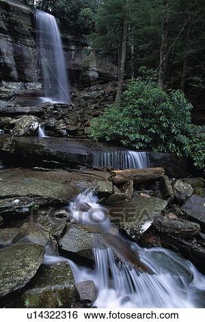 Stock Photograph - Scenic waterfall. Fotosearch