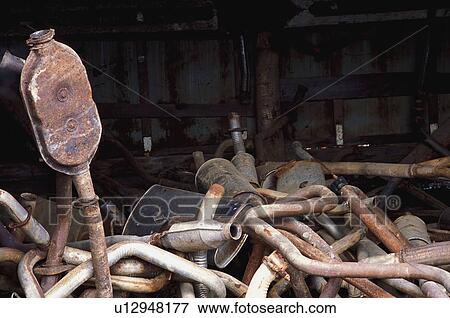 Scrap metal heap View Large Photo Image Stock Photo - Scrap metal heap. Fotosearch