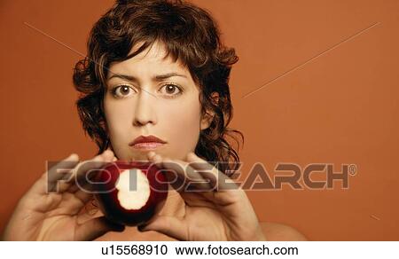 Stock Image - When Eve ate the apple. Fotosearch