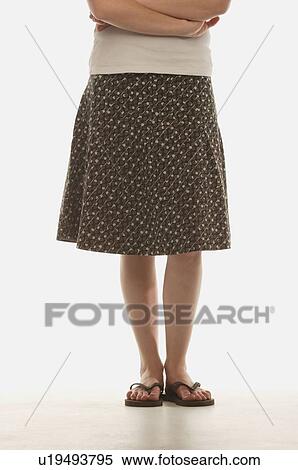 Woman with skirt View Large Photo Image Stock Photography - Woman with skirt. Fotosearch