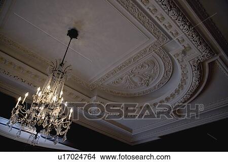 A crystal chandelier View Large Photo Image Picture - A crystal chandelier. Fotosearch