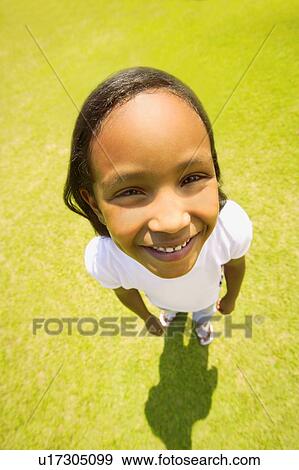 Stock Photo - A smiling child. Fotosearch