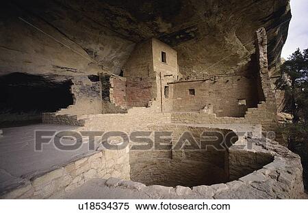 Stock Photography - Balcony House, Mesa Verde National Park. Fotosearch