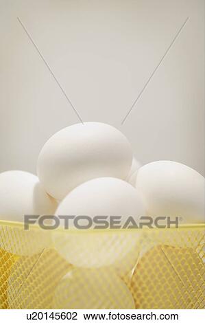 Basket of eggs View Large Photo Image Stock Image - Basket of eggs. Fotosearch