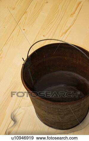 Stock Photo - Bucket of water. Fotosearch