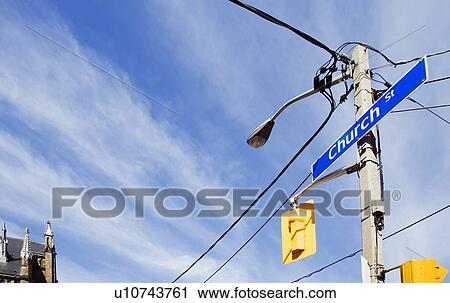 Church street View Large Photo Image Stock Image - Church street. Fotosearch