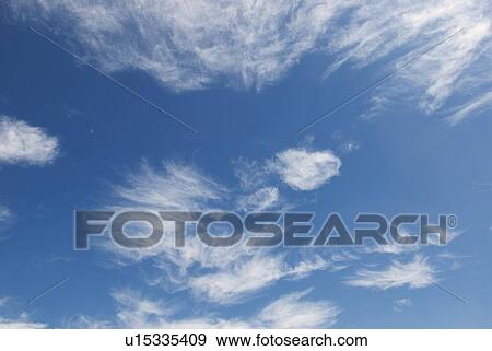 Stock Photo - Cirrus Clouds. Fotosearch