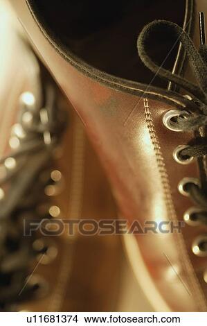 Picture - Close up of bowling shoes. Fotosearch