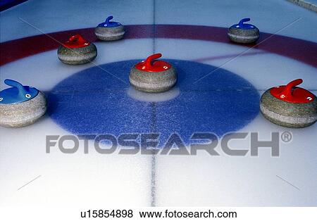 Curling Rocks View Large Photo Image Stock Photo - Curling Rocks. Fotosearch