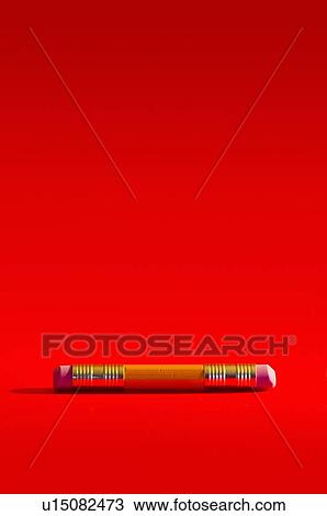 Double eraser pencil View Large Photo Image Stock Image - Double eraser pencil. Fotosearch
