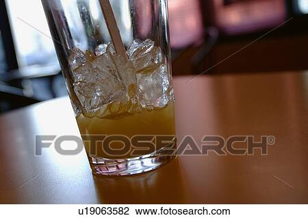 Stock Image - Empty drink. Fotosearch