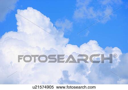 Fluffy white clouds View Large Photo Image Stock Photography - Fluffy white clouds. Fotosearch
