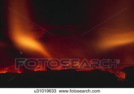 Glowing coals and flames View Large Photo Image Stock Image - Glowing coals and flames. Fotosearch