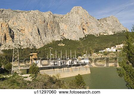 Hydro Electric station, Spain View Large Photo Image Stock Image - Hydro Electric station, Spain. Fotosearch