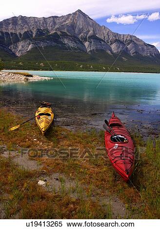 Kayaks on the shore View Large Photo Image Stock Photography - Kayaks on the shore. Fotosearch