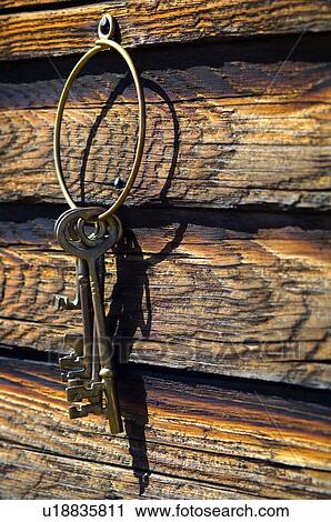 keys on old barn wood View Large Photo Image Stock Image - keys on old barn wood. Fotosearch