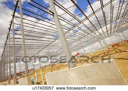 Low-angle construction site View Large Photo Image Stock Photo - Low-angle construction site. Fotosearch
