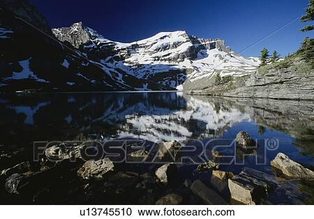 Stock Image - Merlin Lake, Banff National Park. Fotosearch