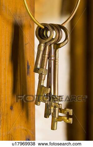 Old-fashioned keys View Large Photo Image Stock Photo - Old-fashioned keys. Fotosearch