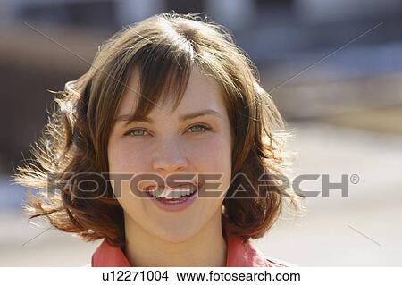 Photo of young woman View Large Photo Image Picture - Photo of young woman. Fotosearch
