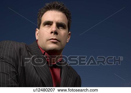 Stock Photo - Portrait of a man. Fotosearch