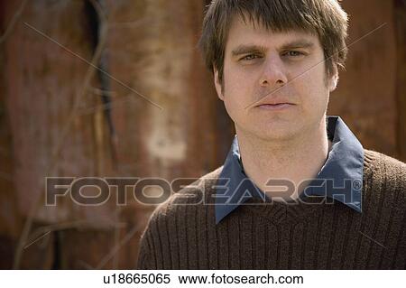 Stock Photography - Portrait of a man. Fotosearch