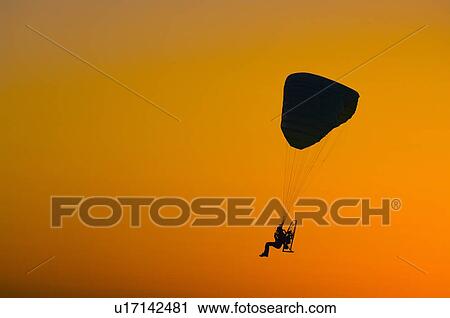 Powered parachute View Large Photo Image Stock Image - Powered parachute. Fotosearch