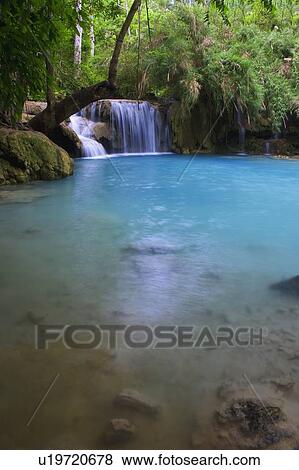Stock Photo - Scenic waterfall. Fotosearch