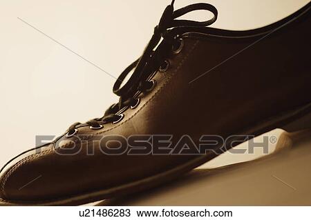 Single bowling shoe View Large Photo Image Stock Image - Single bowling shoe. Fotosearch