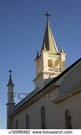 Steeple of a church View Large Photo Image Stock Image - Steeple of a church. Fotosearch