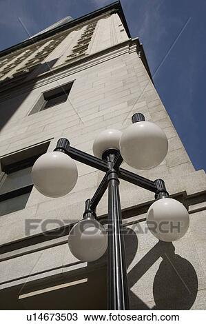 Street lamp and building View Large Photo Image Stock Image - Street lamp and building. Fotosearch